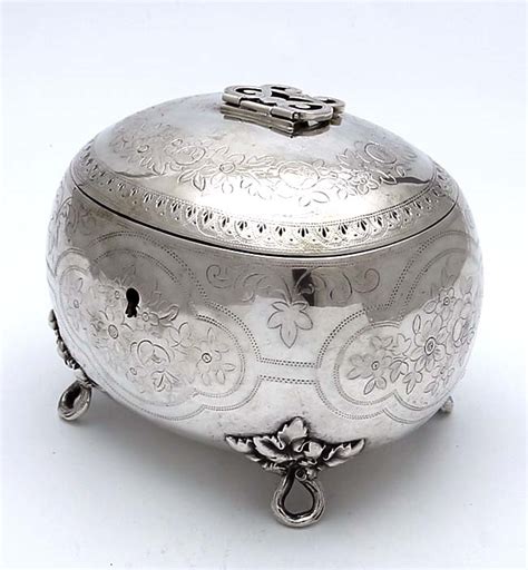 vintage austrian metal boxes|Austrian Silver Box .